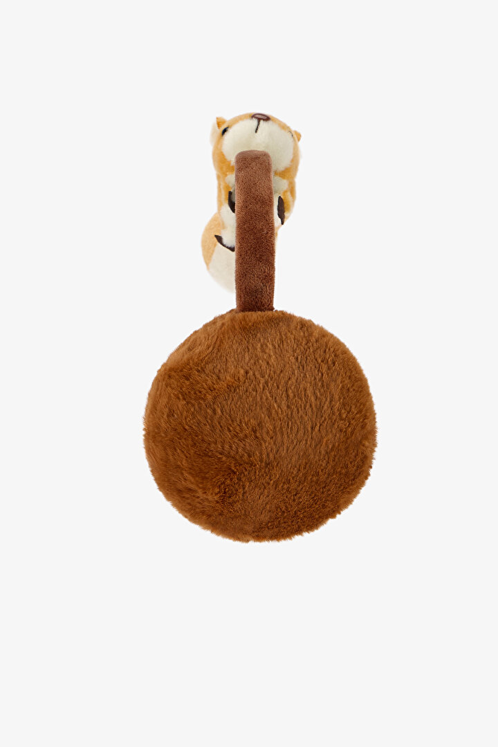 Girls' Brown Squirrel Earmuffs - 2
