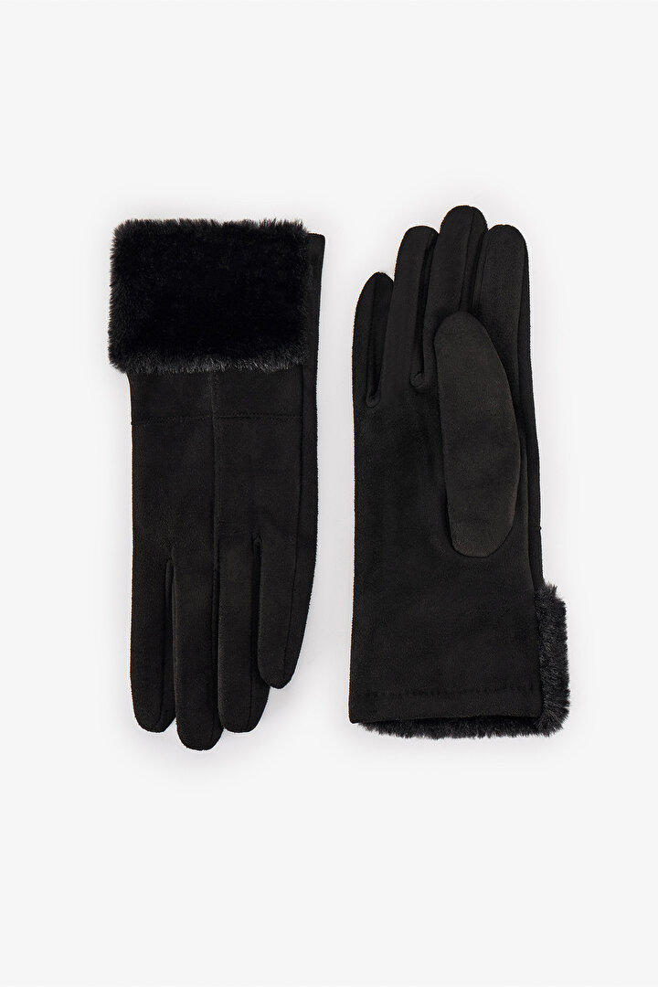 Black Martina Gloves - 1