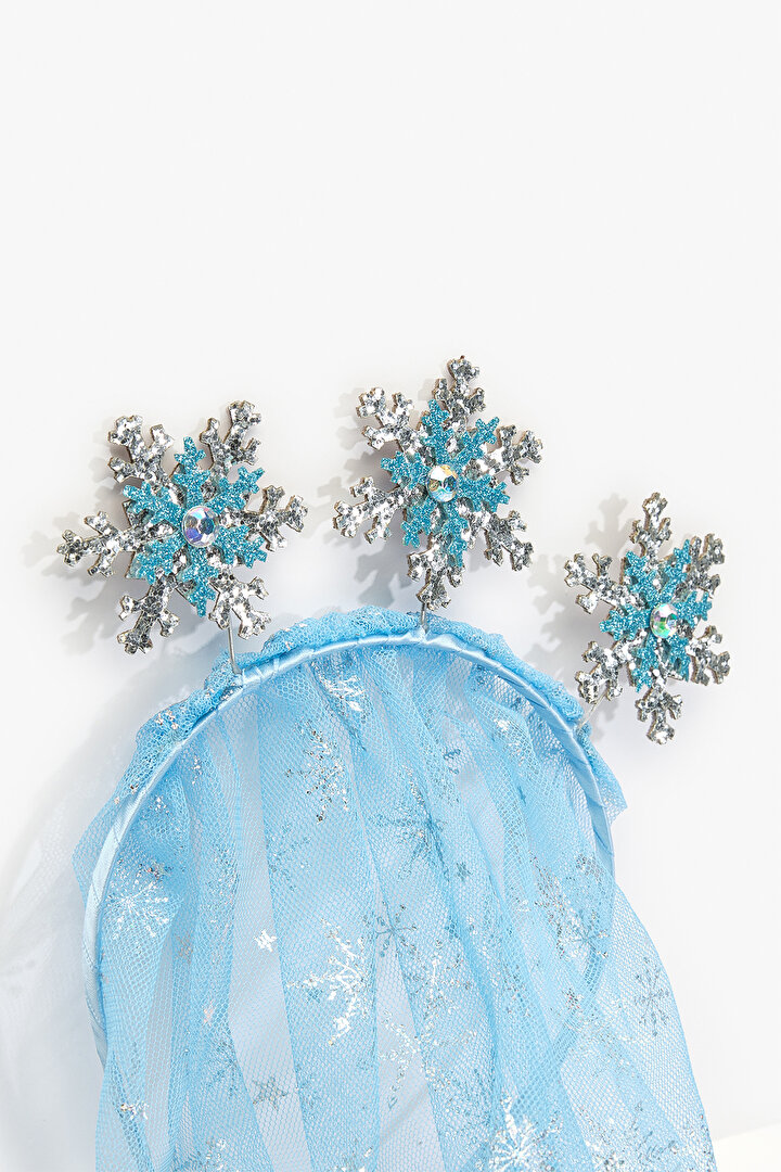 Girls Snow Light Blue Tiara - 2