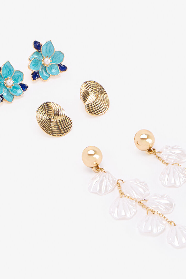 Renkli Asira Küpe Seti - 2