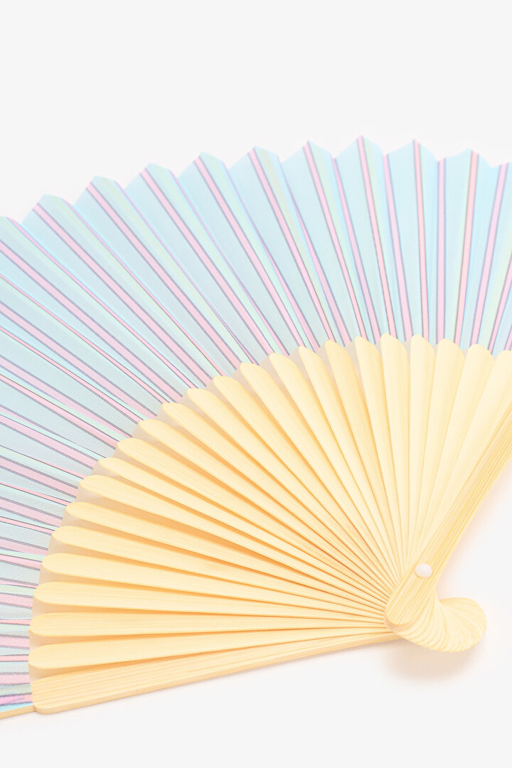 Light Blue Frida Fan - 2