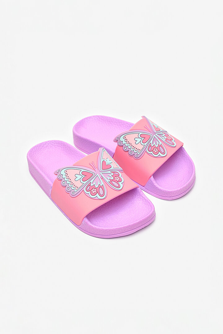 Girls Butterfly Slippers - 2