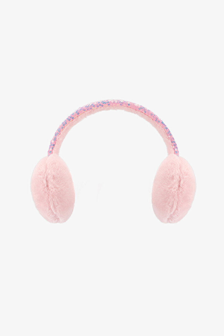 Girls' Pink Star Unicorn Earmuffs - 1