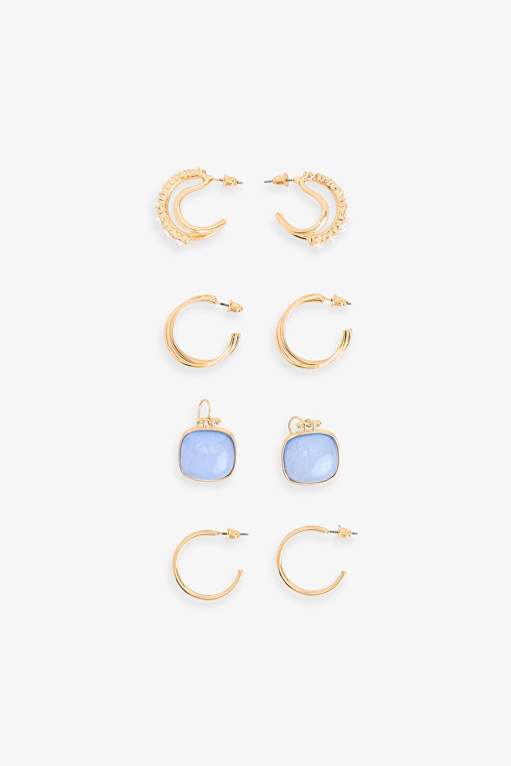 Gold Adella Earring Set - 1