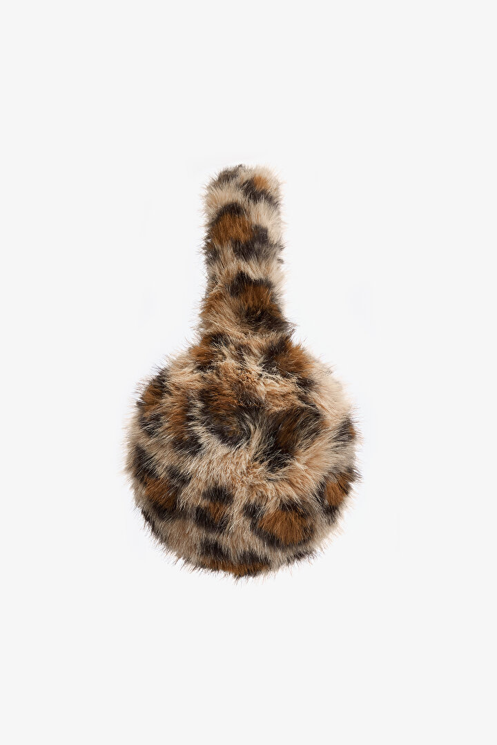 Leopar Desenli Alda Yumuşak Dokulu Kulaklık - 2