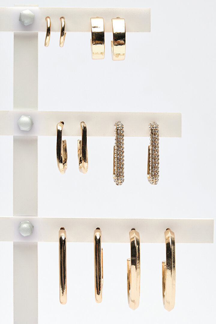 Galary Golden Earrings Set - 1