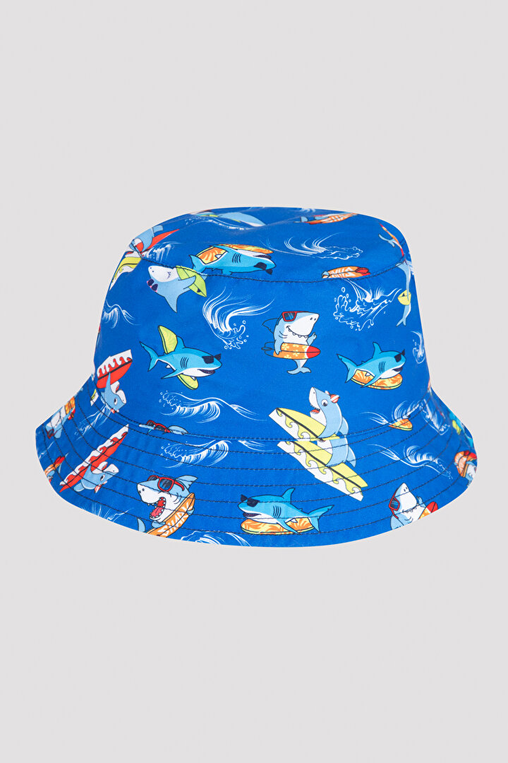 Erkek Çocuk Surf Shark Şapka - 1