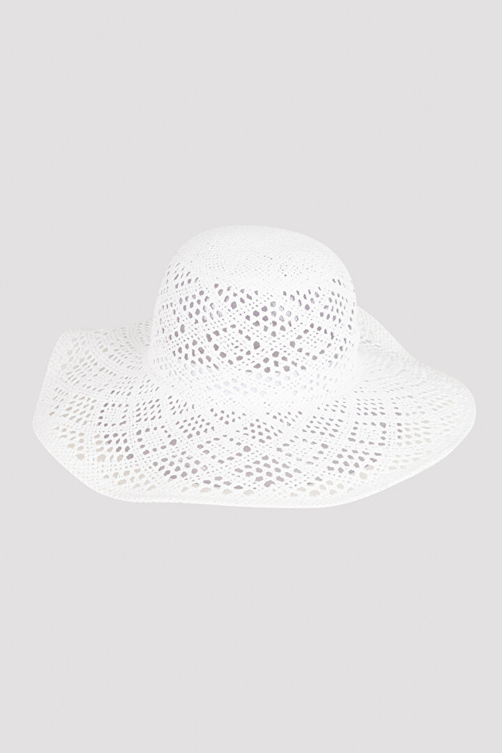 Beyaz Mystic Şapka - 1