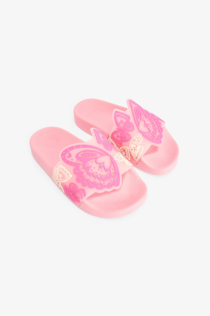 Pembe Kız  Çocuk Pertty Terlik - 1
