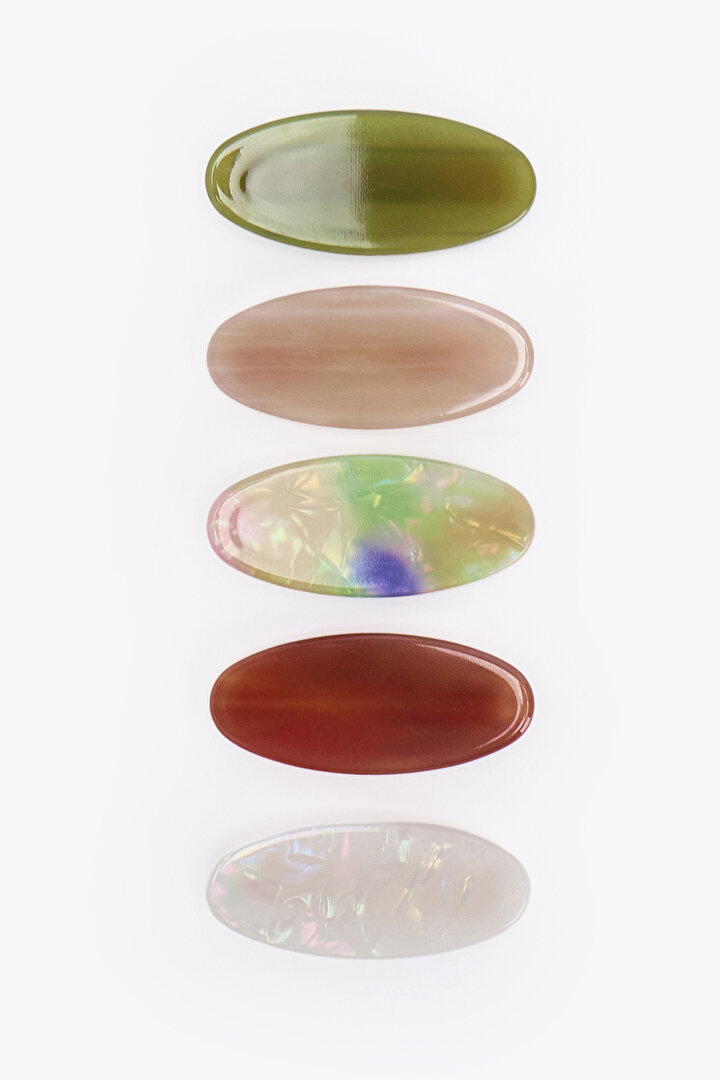 Multicolor Gabriel Hair Clip Set - 2