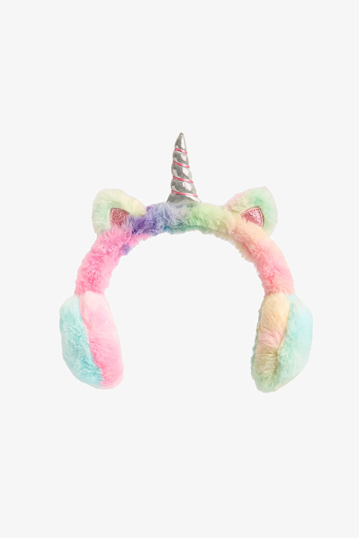 Polka Dot Unicorn Themed Girl's Headphones - 1