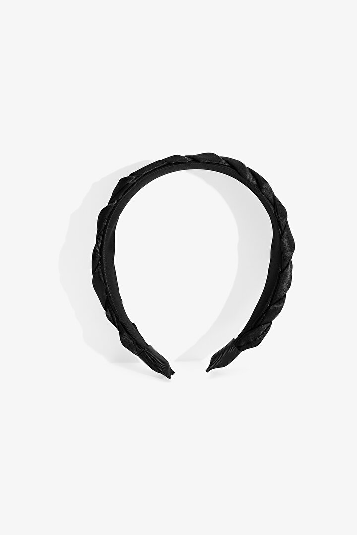 Black Basic Headband - 1