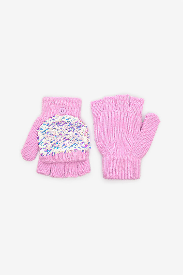 Girls Payette Lilac Gloves - 1