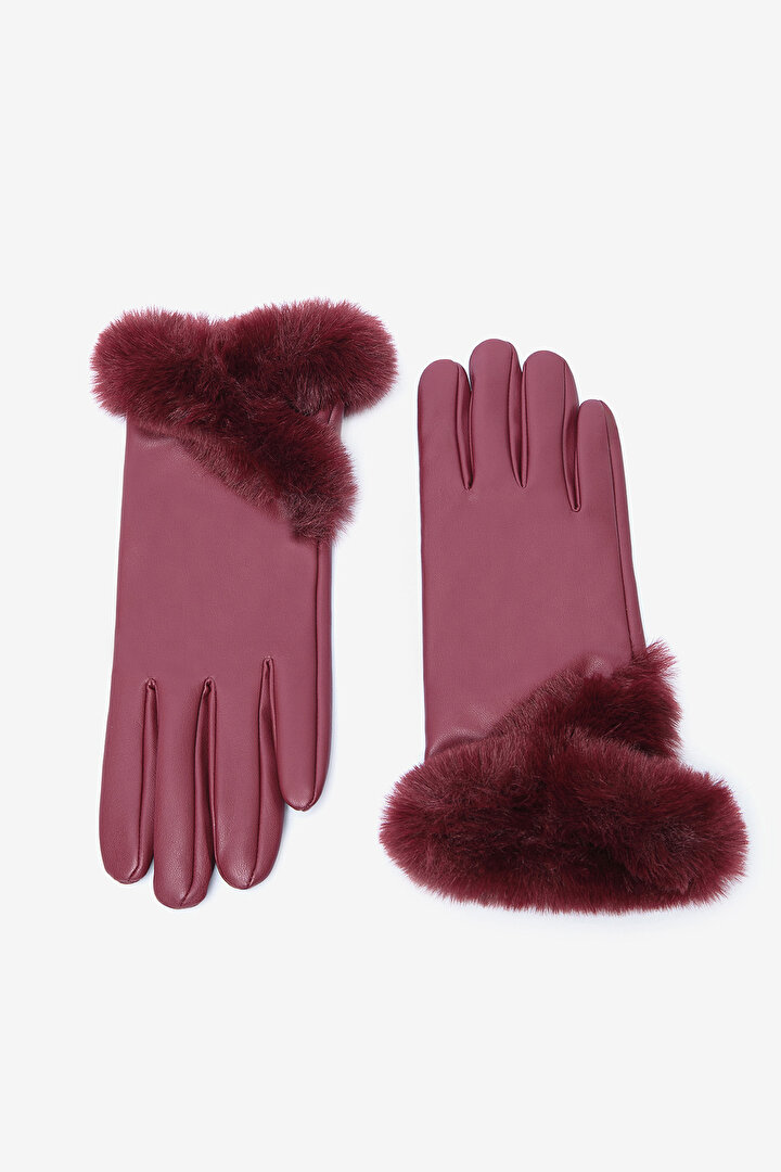 Esmee Burgundy Glove - 1