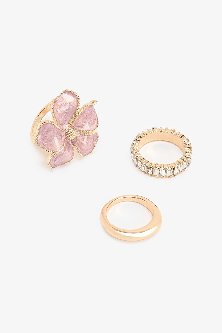 Flower Yüzük Seti - 2