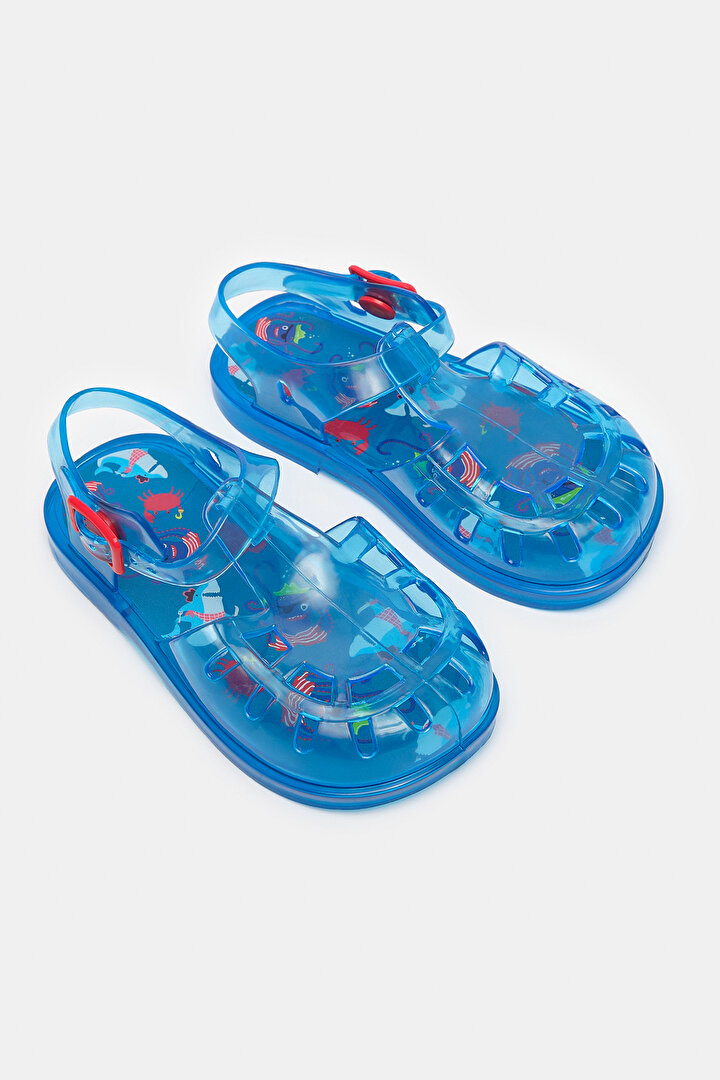 Boys Jelly Blue Sandals - 1