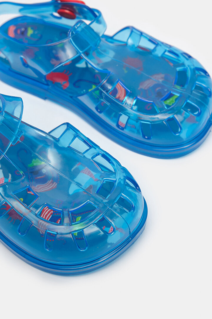 Boys Jelly Blue Sandals - 2