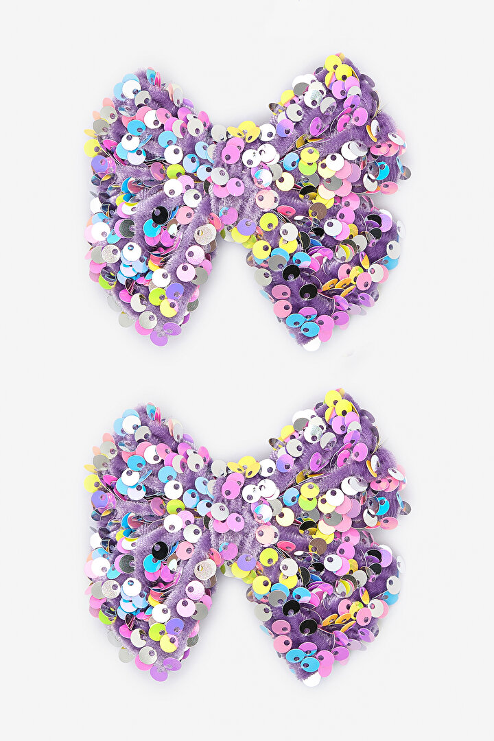 Girls Bunny Purple Hair Clip - 1