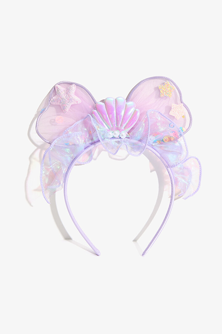 Colorful Girl's Seashell Crown - 1