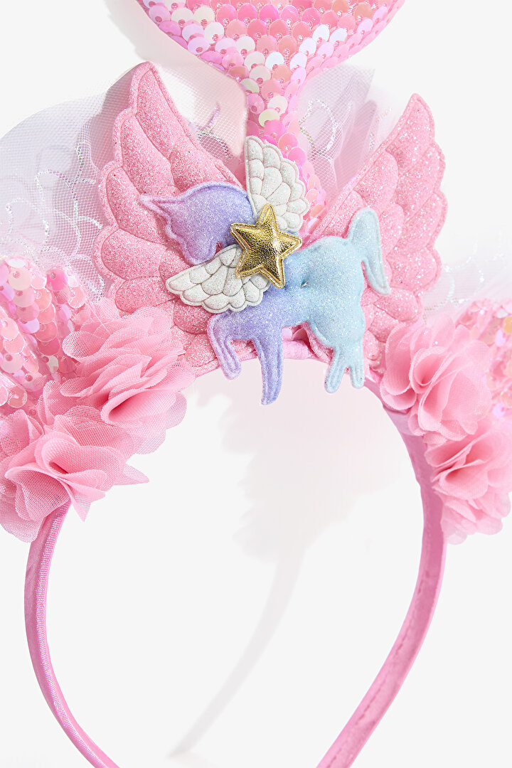 Light Blue Girls Mermaid Headband - 2