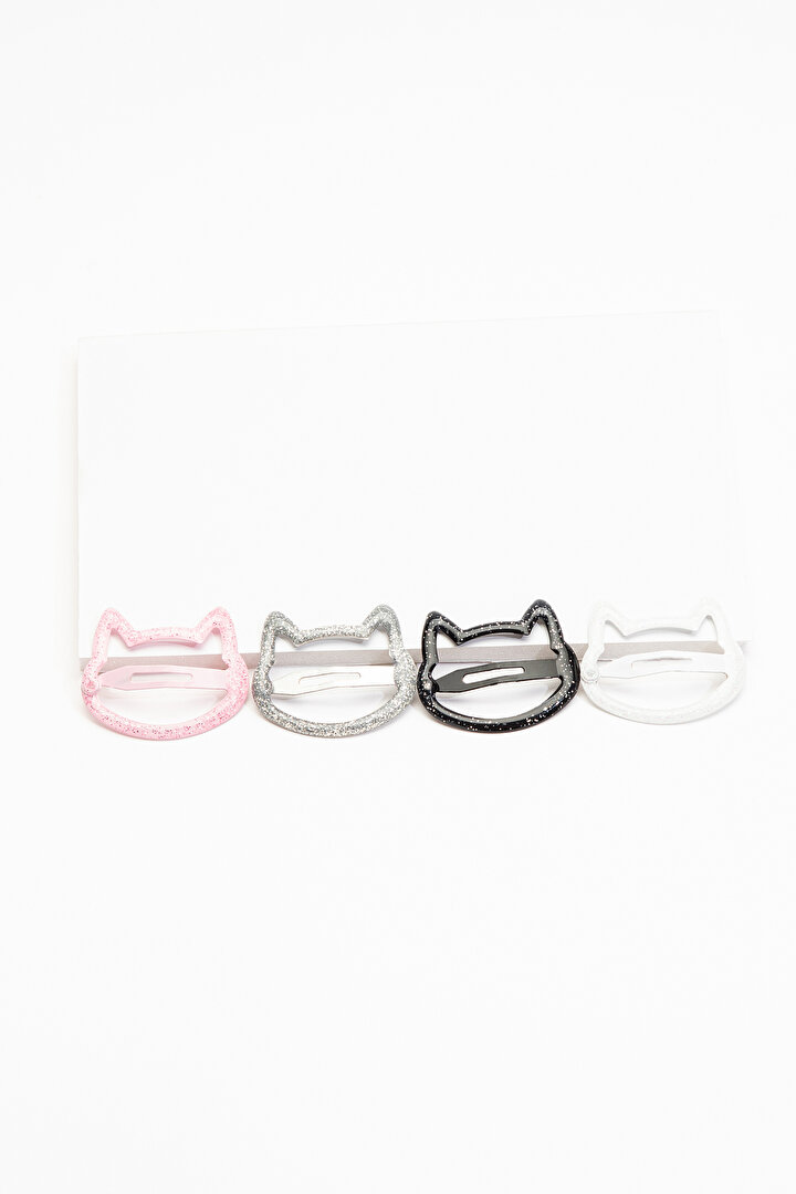 Pink Girls Cat Hairband Set - 2
