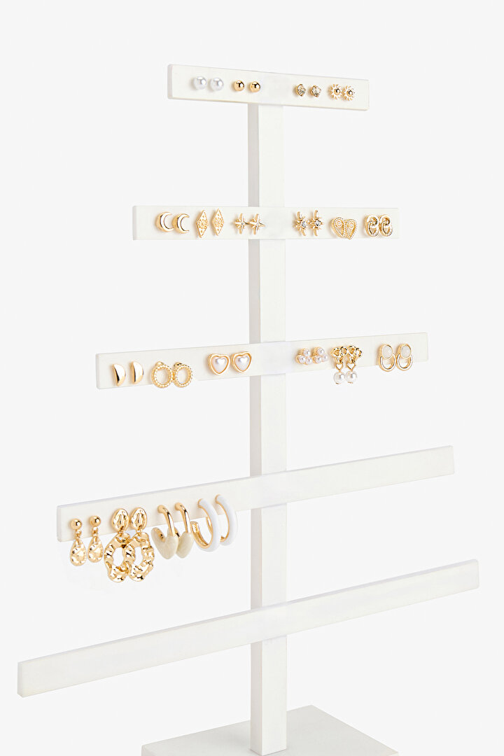 Gold Rosella 20 Pack Earring Set - 2