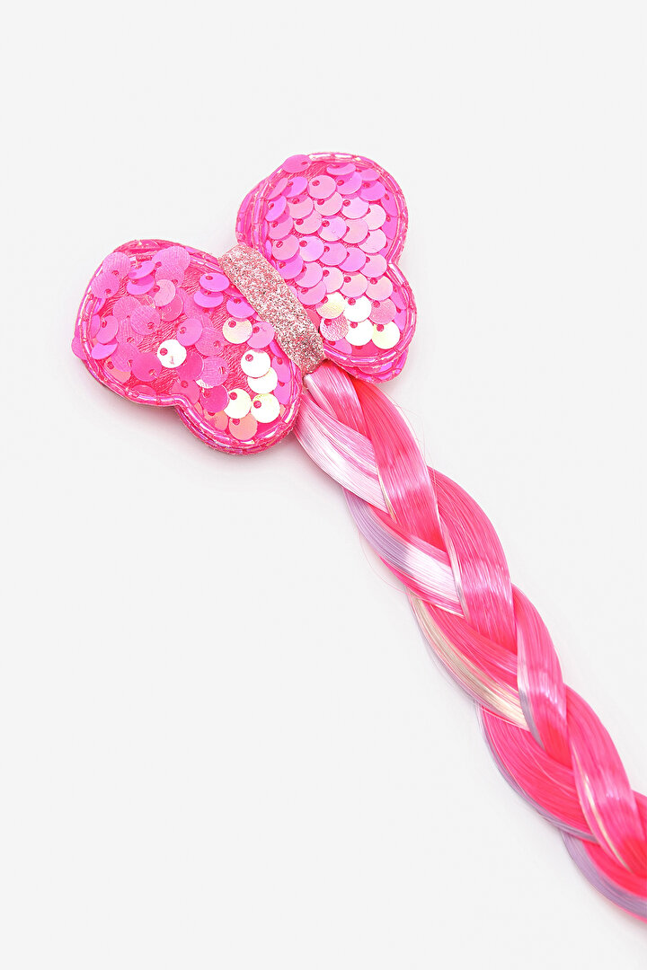 Girls Butterfly Pink Hair Clip - 2