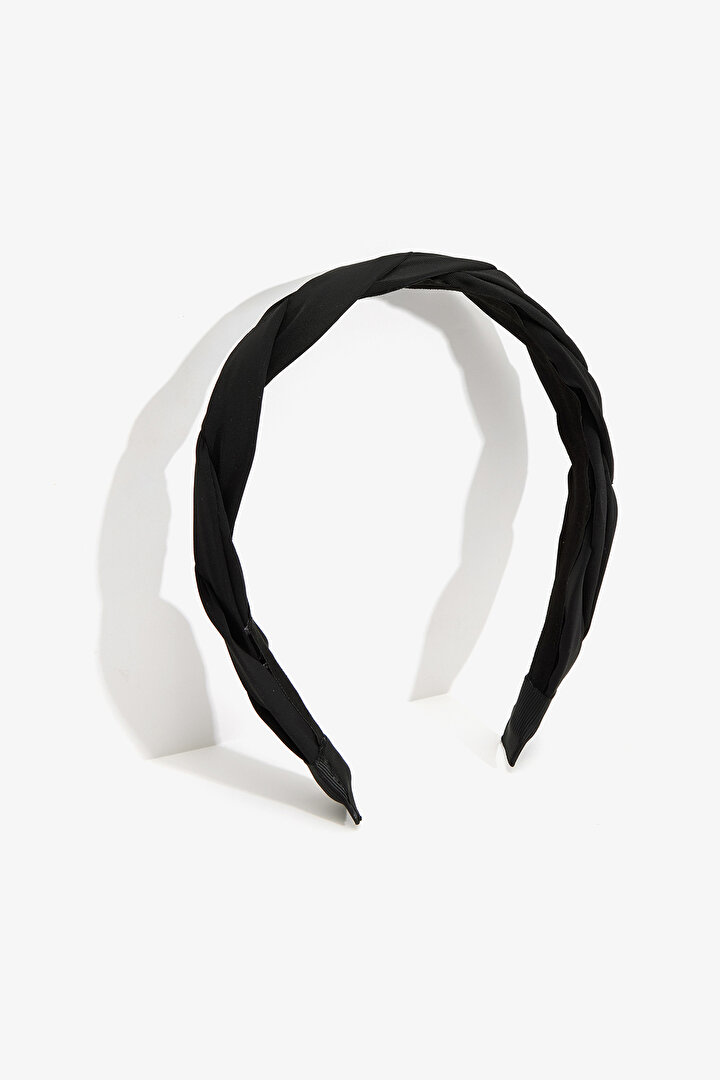 Black Basic Fabric Crown - 2