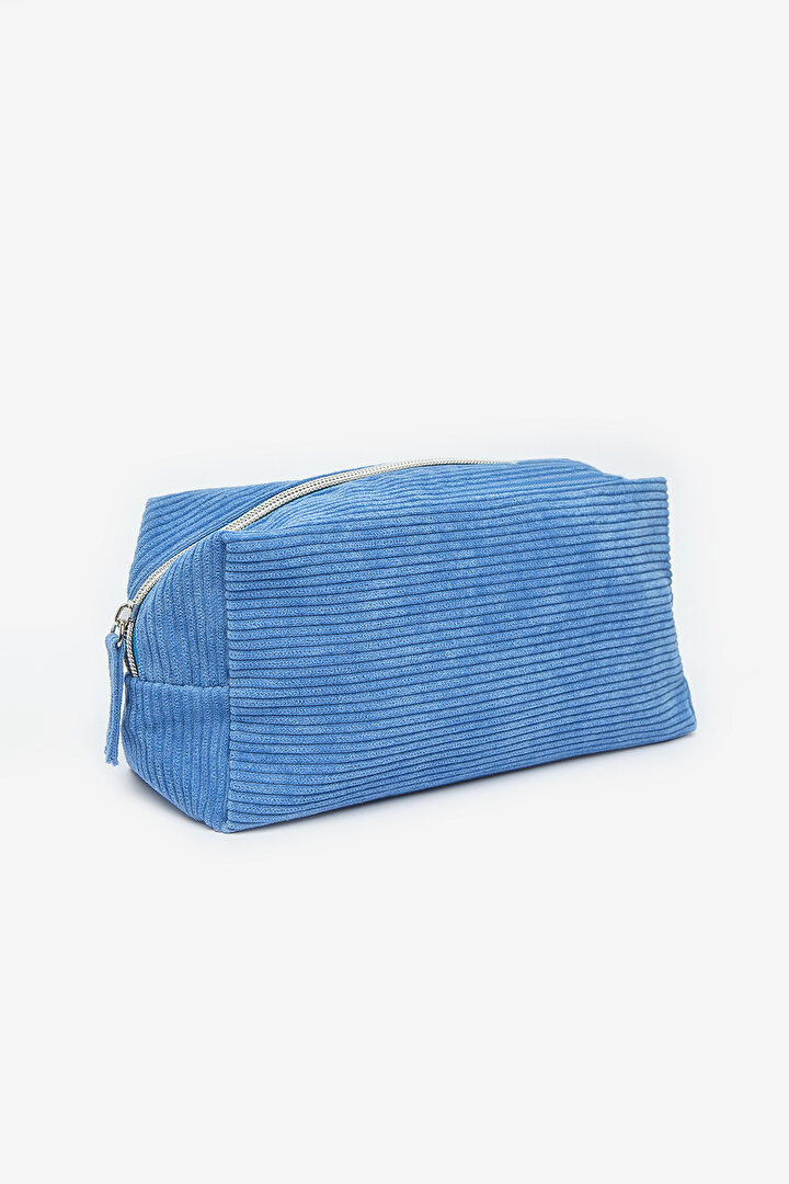 Clara Blue Makeup Bag - 2