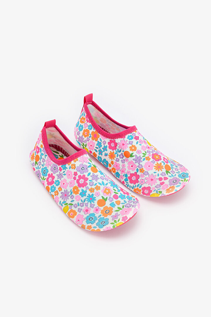 Kız Çocuk Smocked Deniz Ayakkabısı - 2