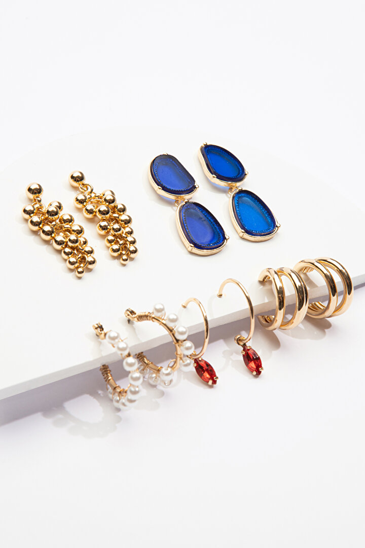 Sapphıre Küpe Takımı - 1