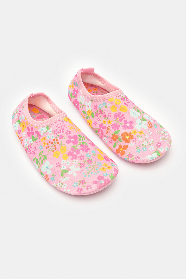 Girls Flower Sea Shoes - 2