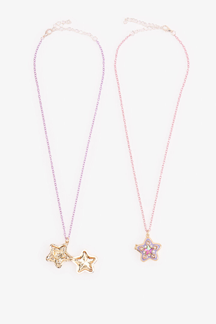 Girls' Bff 2 Pack Necklace - 2