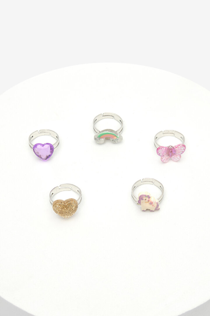 Girls Mix Colourful Ring - 1