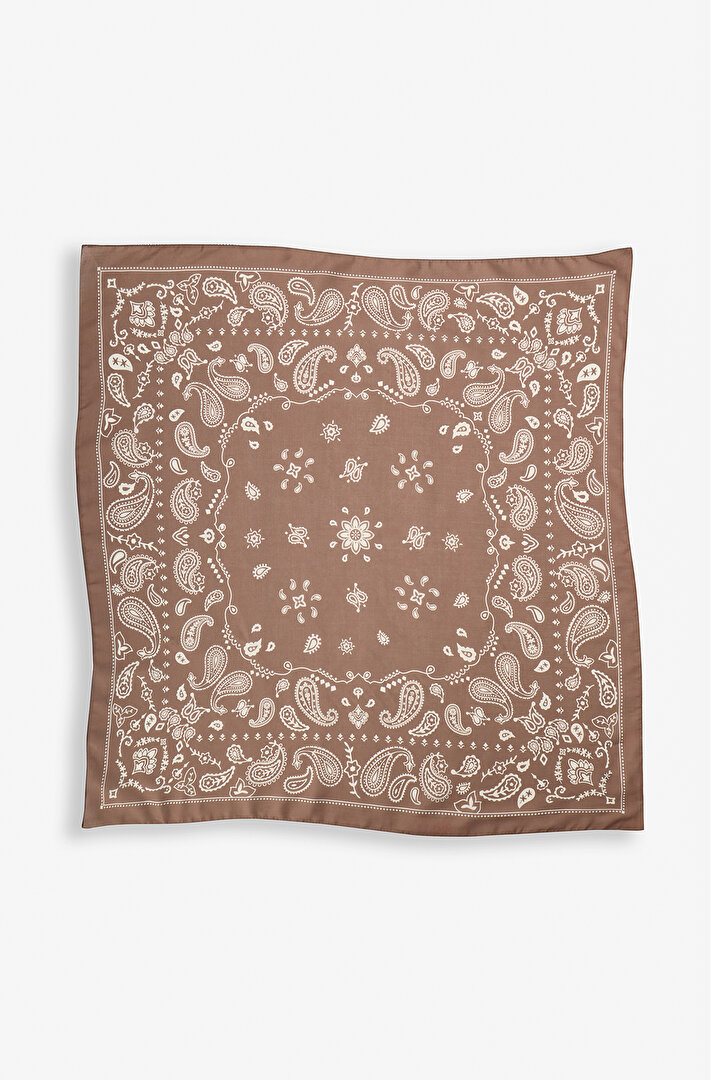 Kahverengi Ethnic Bandana - 1
