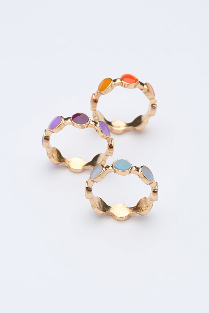 Colourful Dots Ring - 2