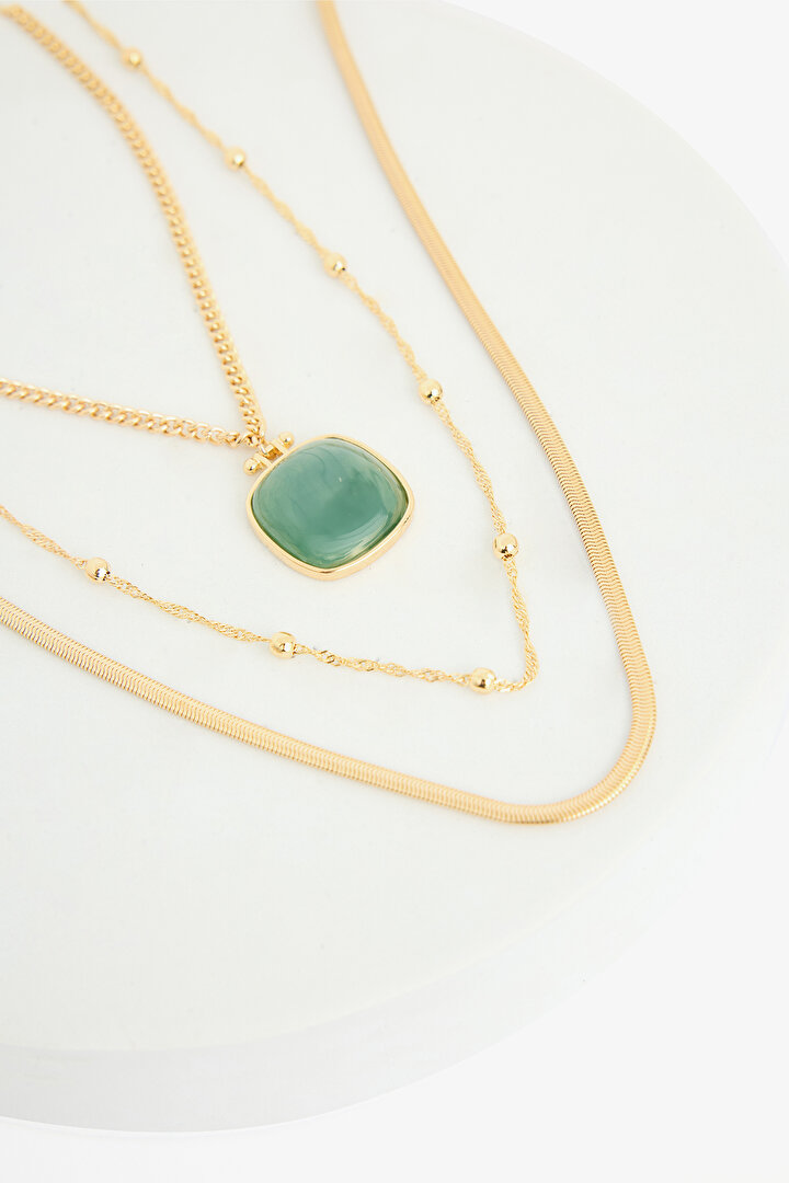 Estela Green Necklace - 3