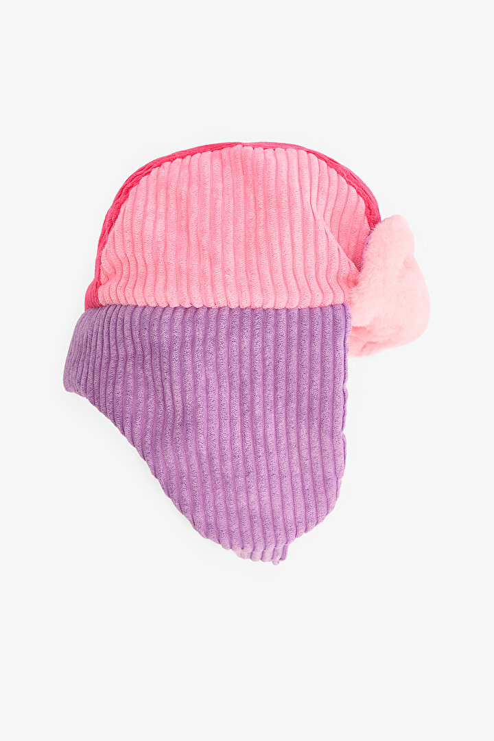 Colorful Girl's Soft Textured Beanie - 2