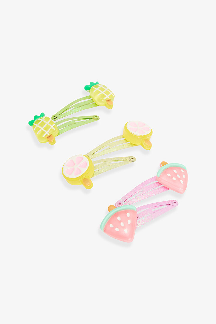 Multicolor Girls Fruit Hair Clip - 2