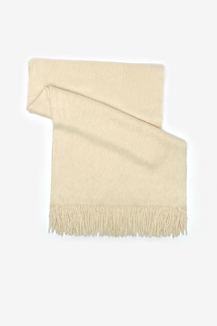 Warmy Ecru Scarf - 1