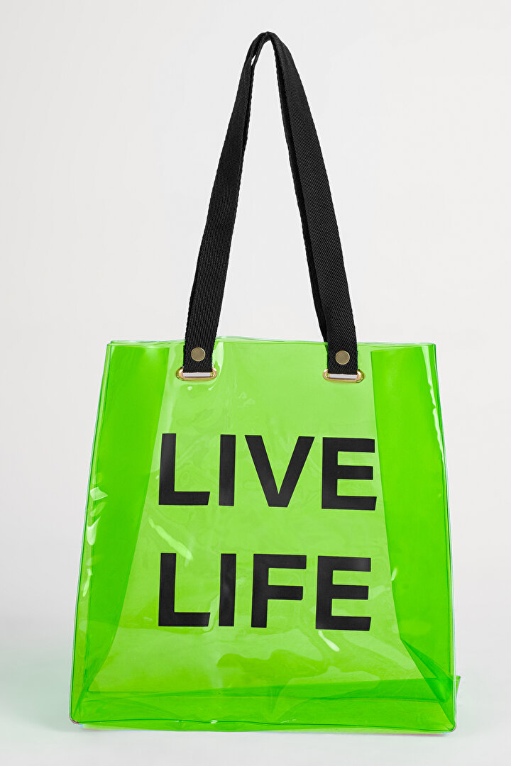 Neon Shopping Çanta - 1