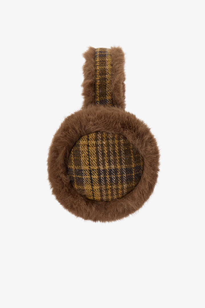 Brown Diego Striped Earmuffs - 2
