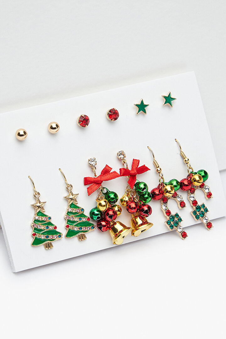 Mutlu Yıllar Küpe Seti - 1