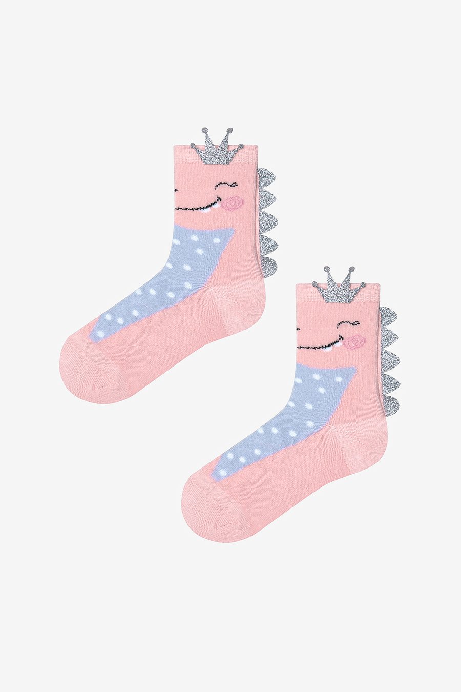 جوارب كاحل بنات بينكي غليتر كوين