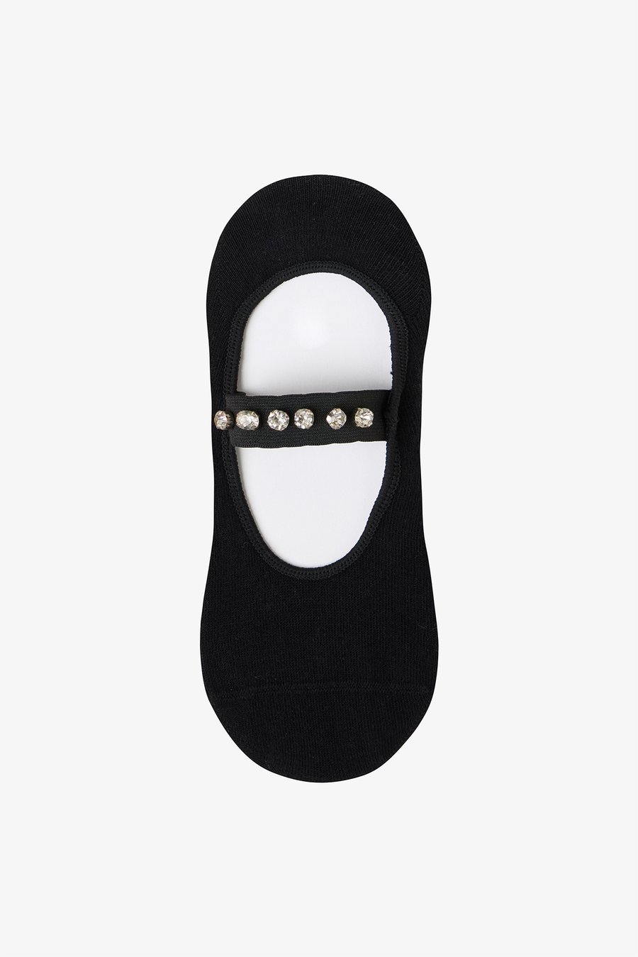 جوارب مخفية بأحجار لامعة
