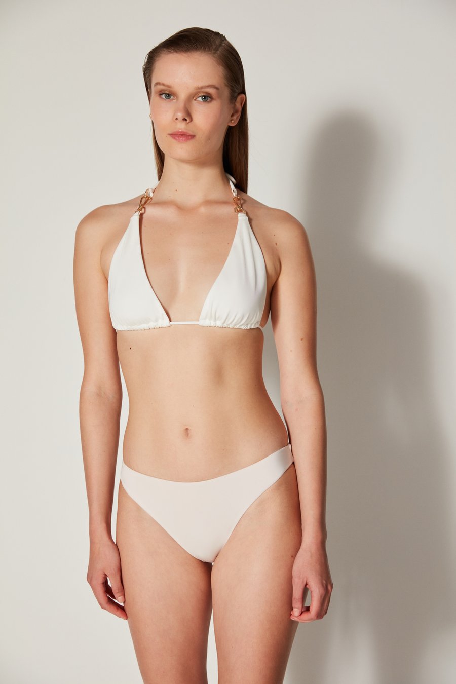 White Puccini Triangle Bikini Set