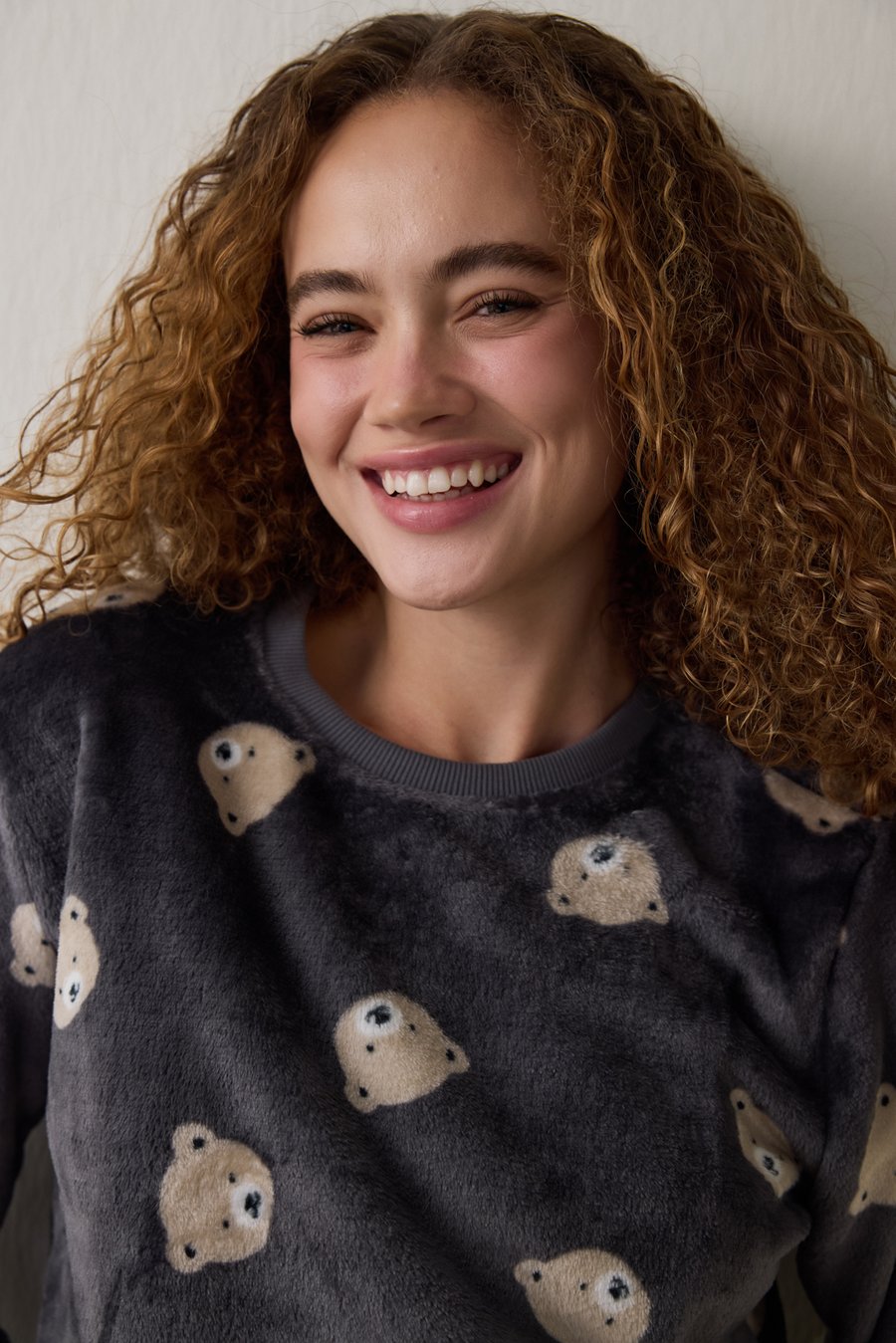 CUTE BEAR LS PANTOLON SET