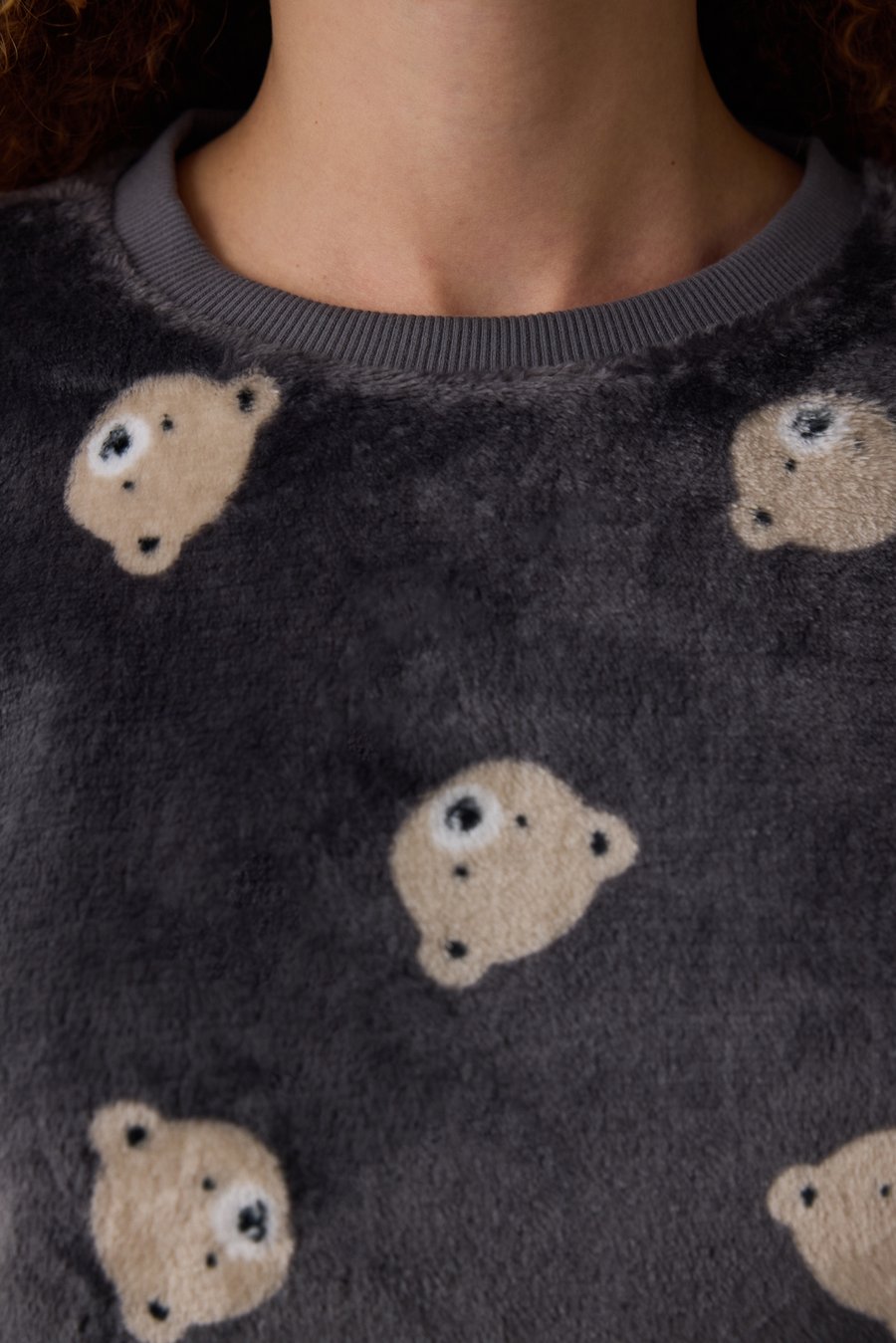 CUTE BEAR LS PANTOLON SET