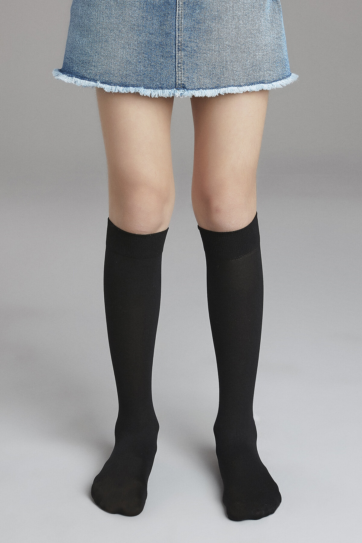 Penti Siyah Kız Çocuk Mikro 40 Pantolon Çorabı. 1