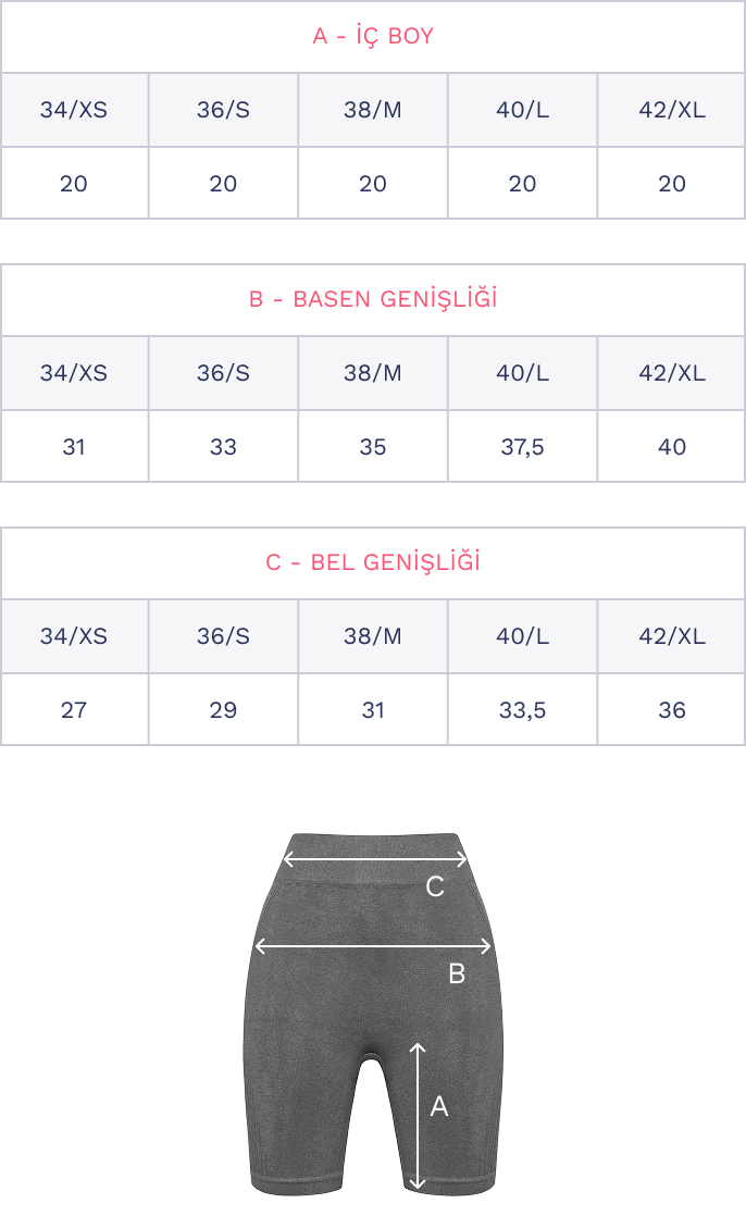 Product Size Guide